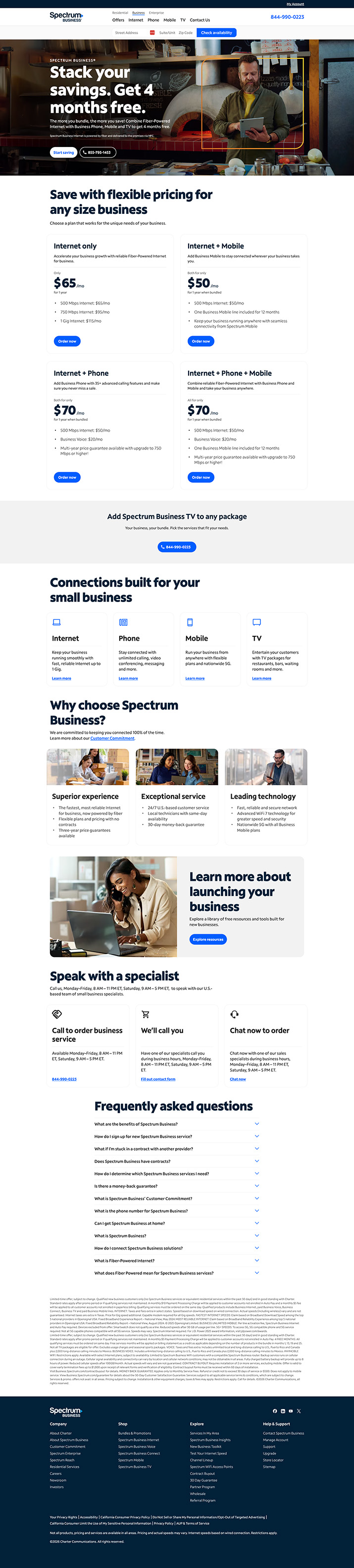 Charter Spectrum Business